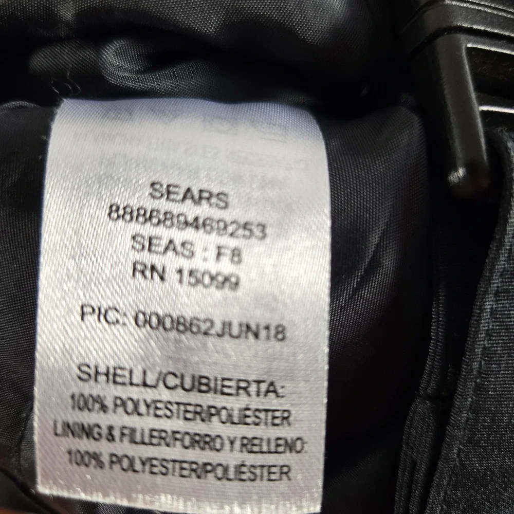 Roebuck & Co Kids Black Snow Bibs Insulated Winter Overalls Size 6X 888689469253
